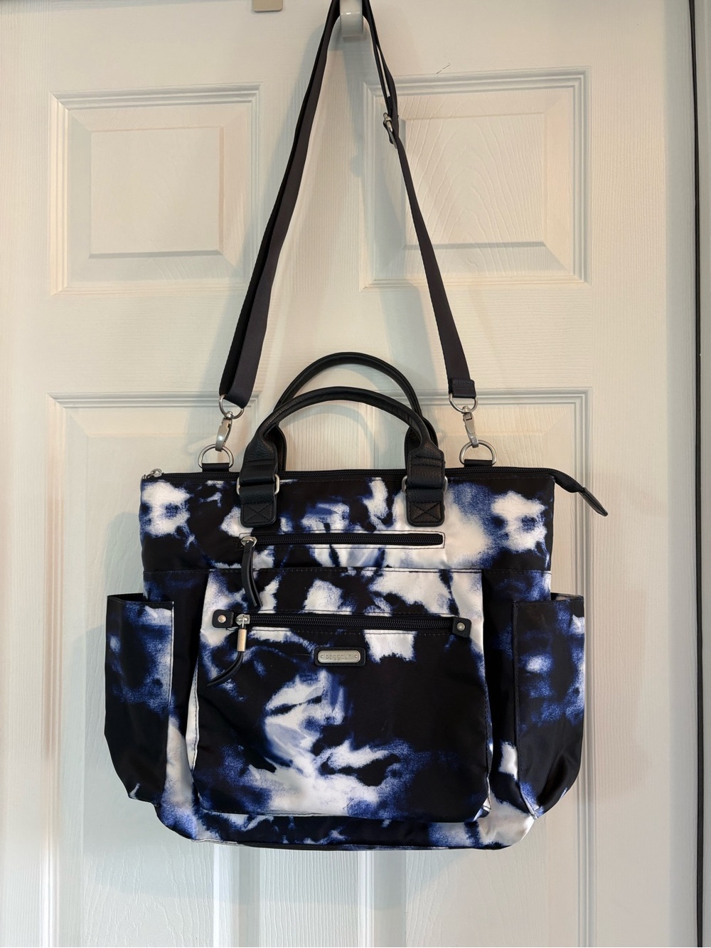 NEW BAGGALINI TRAVEL CARRY ON FITS ⬇️SEAT TOTE BACKPACK STRAP FOR LUGGAGE HANDLE